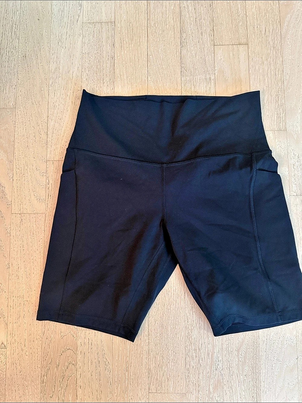 lululemon Align High-Rise Short with Pockets Bike Shorts Black Waist 10